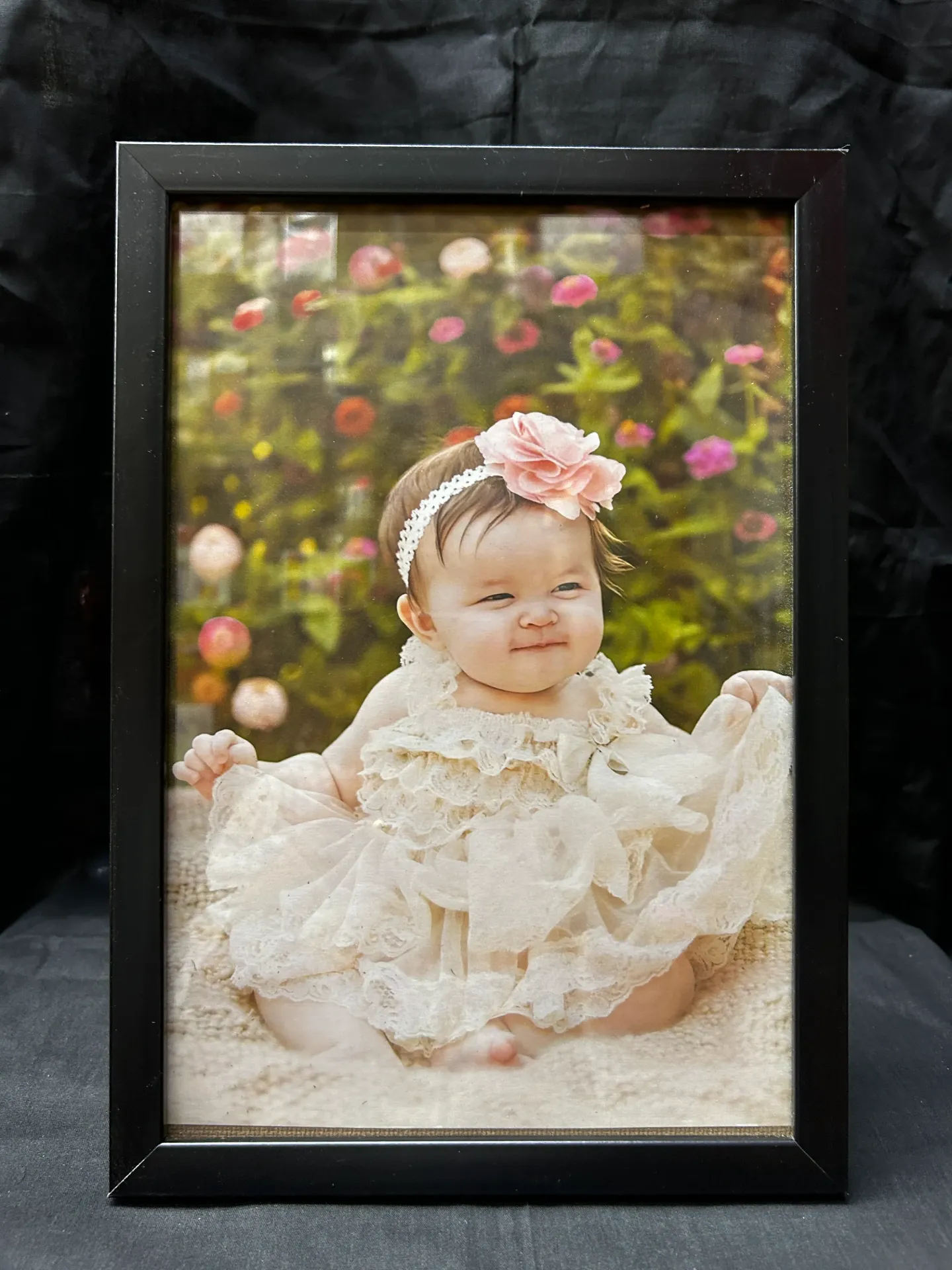 WOODEN GLASS PHOTO FRAME